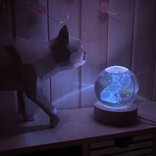 crystal ball multi-colour light 🔮