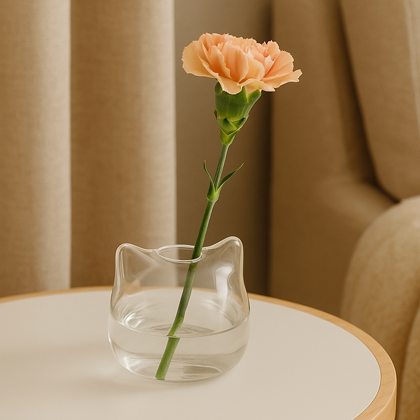 little glass vase