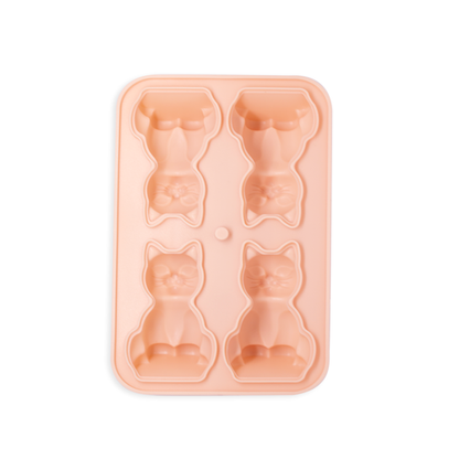 pink cat ice tray