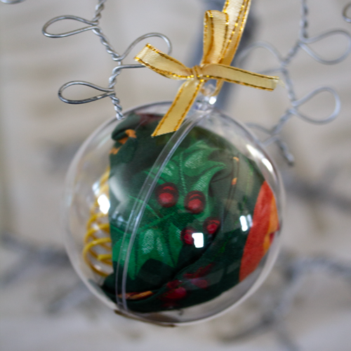 kitty Christmas bauble