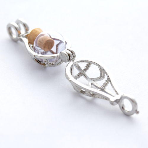 tear drop ashes locket