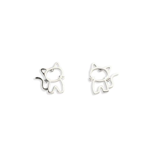 cute kitty earrings