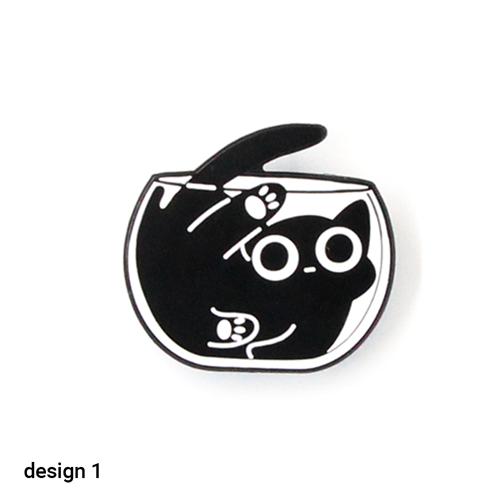 liquid cat pins