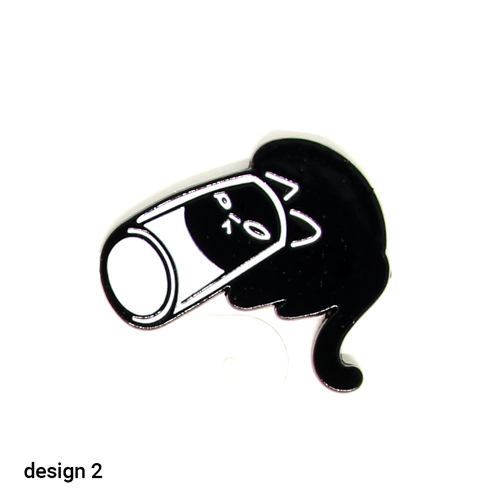 liquid cat pins