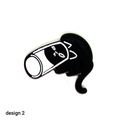 liquid cat pins