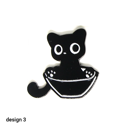 liquid cat pins