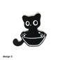 liquid cat pins