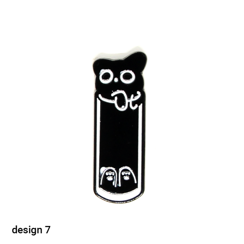 liquid cat pins