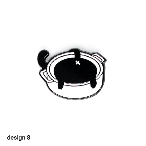 liquid cat pins