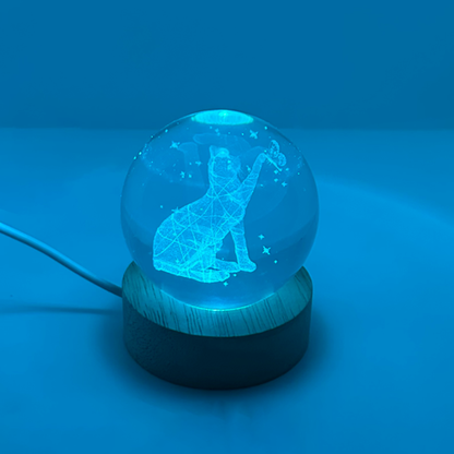 crystal ball multi-colour light 🔮