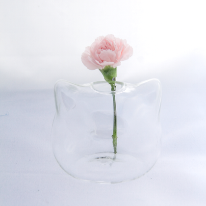 little glass vase