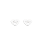 heart bean earrings