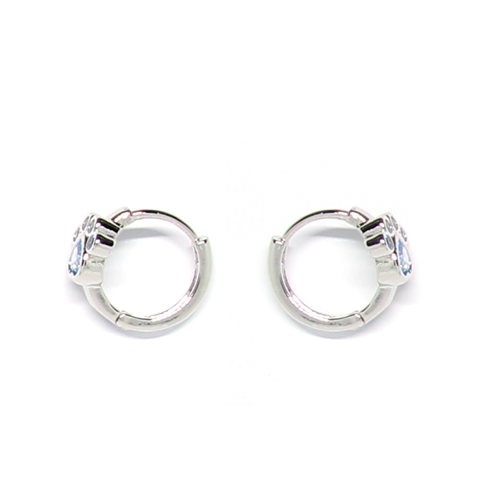 paw hoop earrings