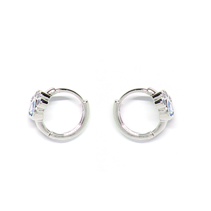 paw hoop earrings