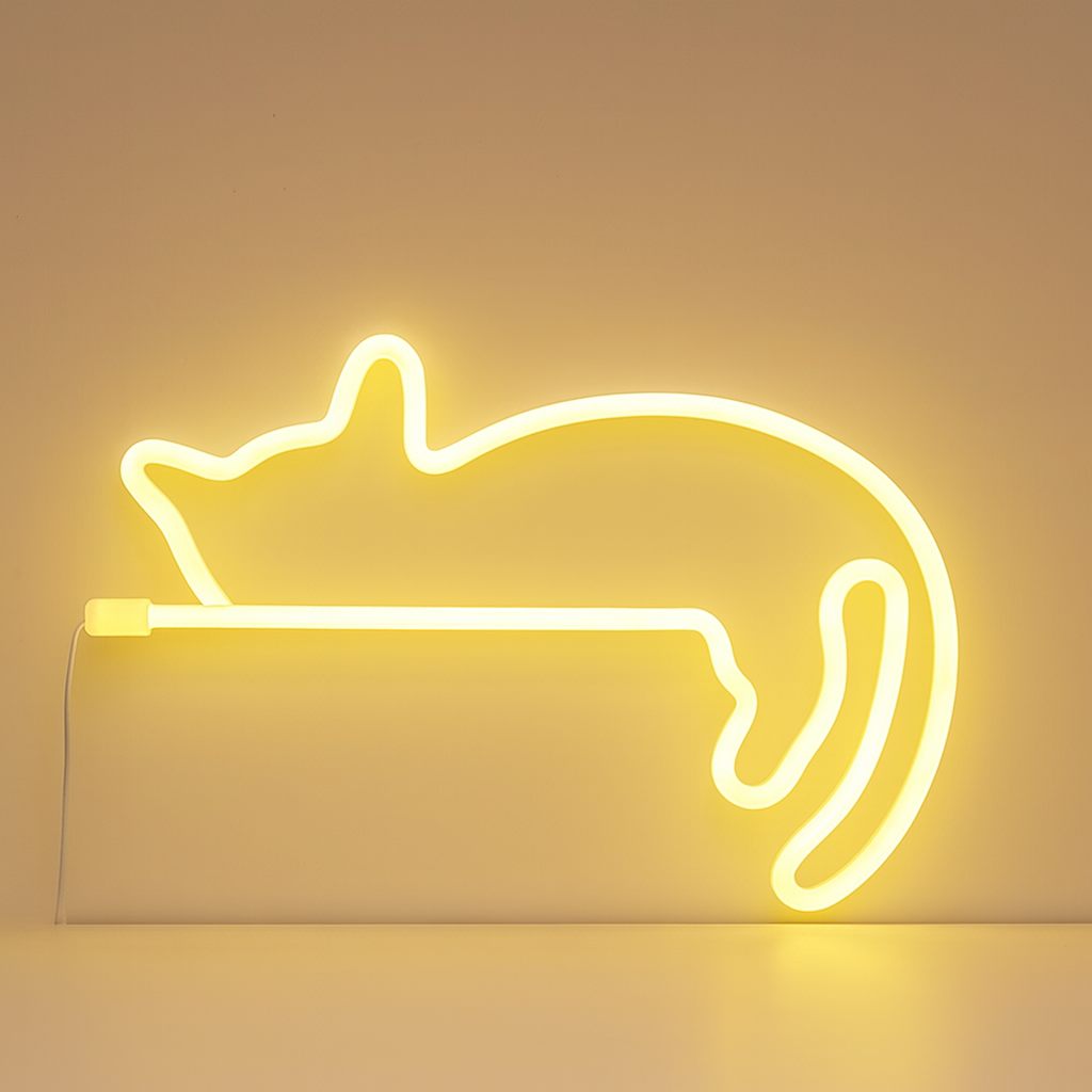 lazy kitty light