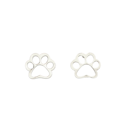 kitty paw earrings