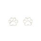kitty paw earrings