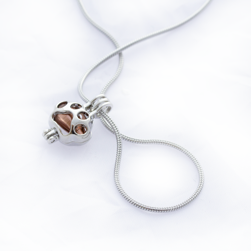 paw ashes locket
