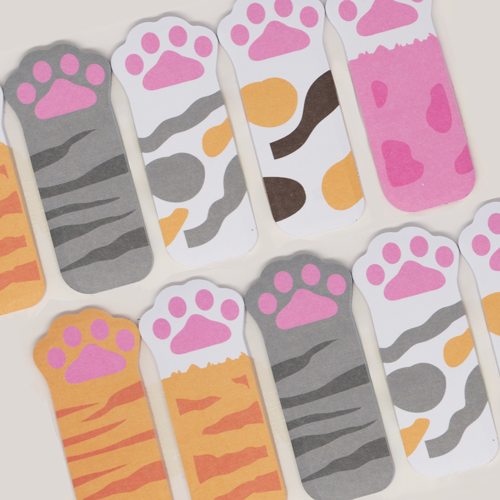 toe bean sticky tabs