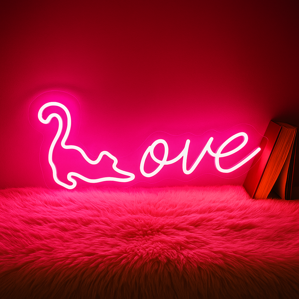 pink love light