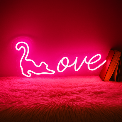 pink love light