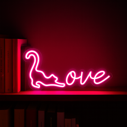 pink love light