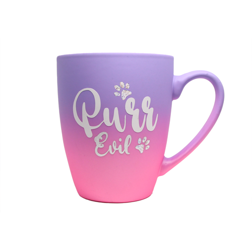 purr evil mug