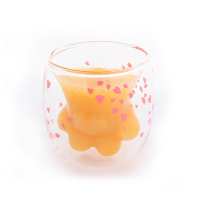 sakura paw glass