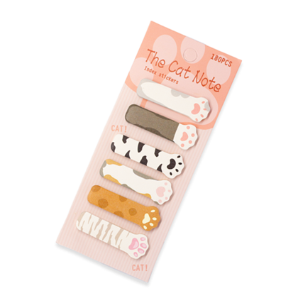 little index sticky notes