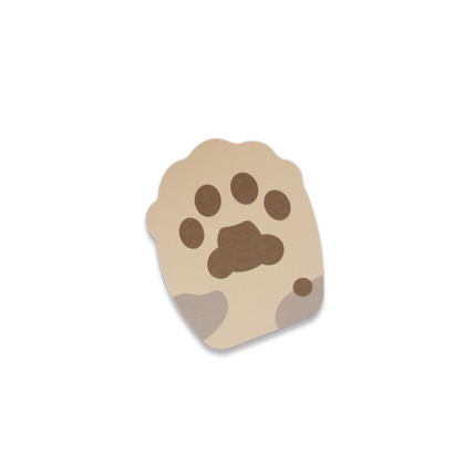 toe bean sticky notes