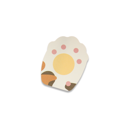 toe bean sticky notes